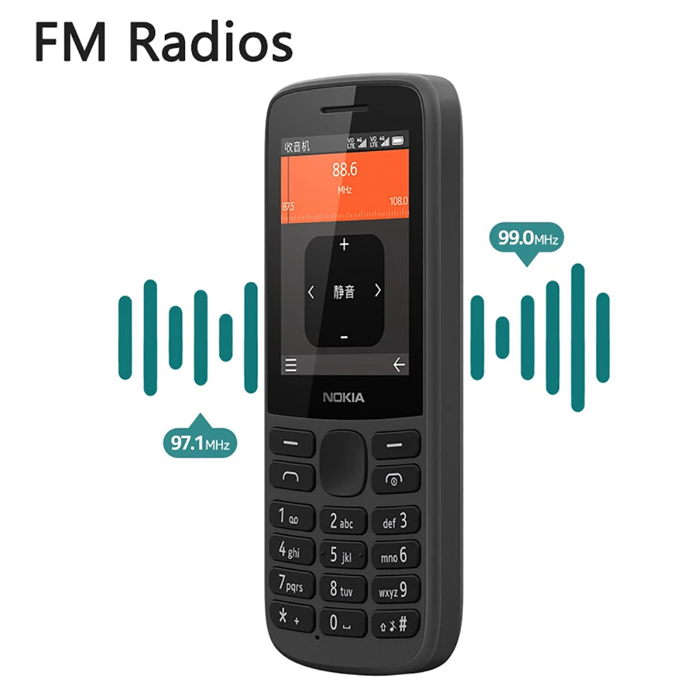 Music - Nokia 215 2020 4G Back-up Telefoon