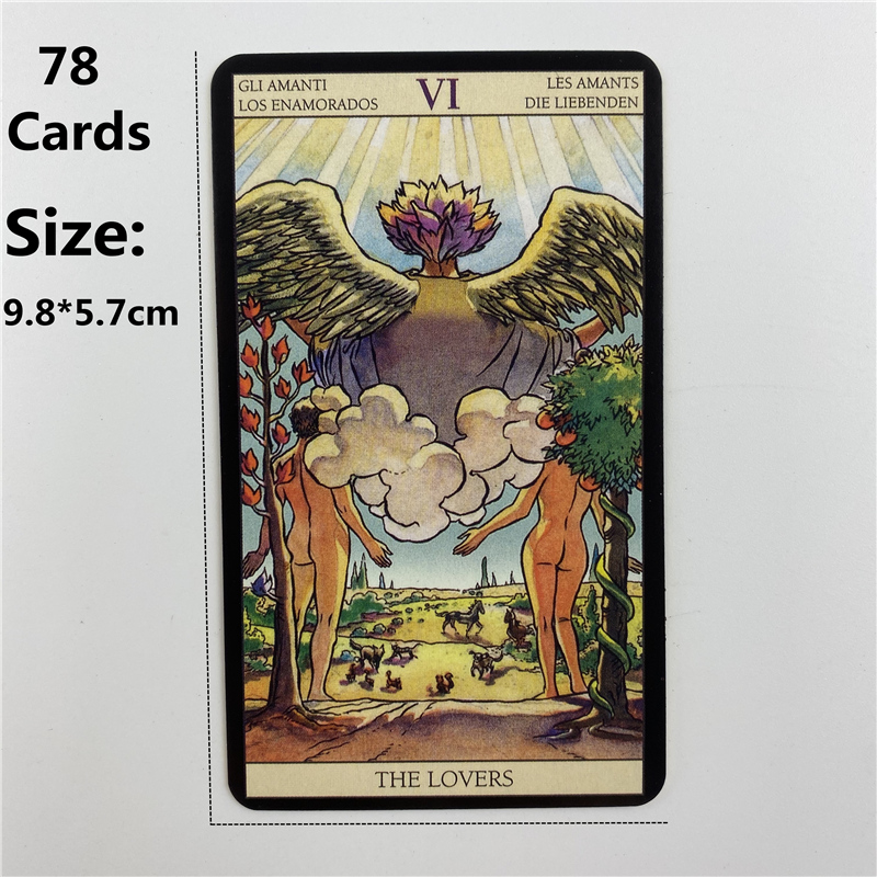 Metal Box Gilded Edition Back  - Tarot Deck With Guidebook recensie en prijs