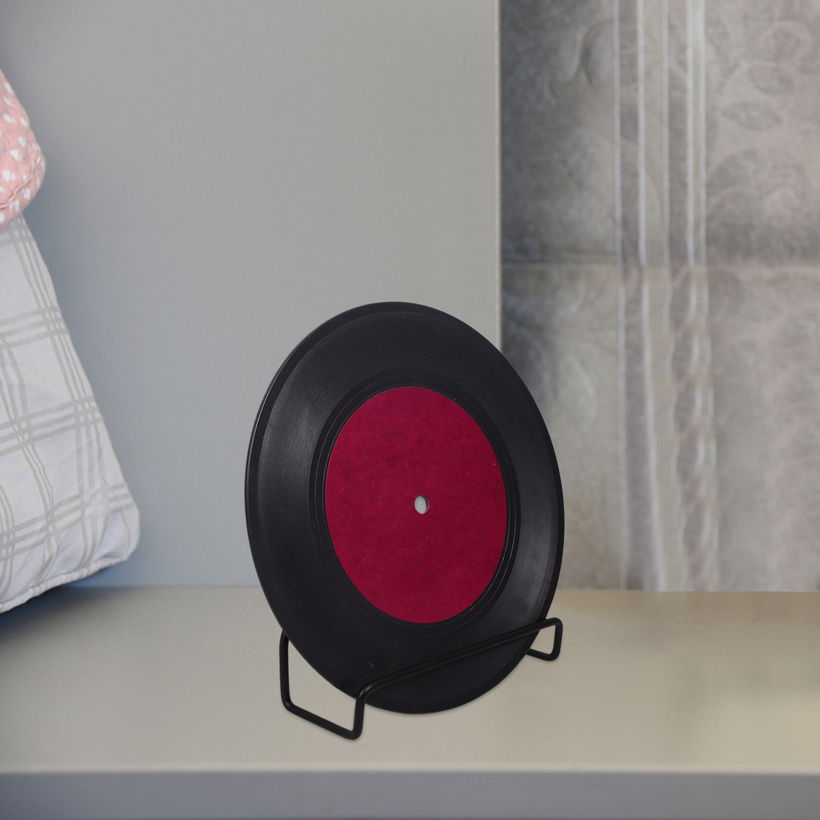 Wandmontage ijzeren vinylplate - Magazines recensie en prijs