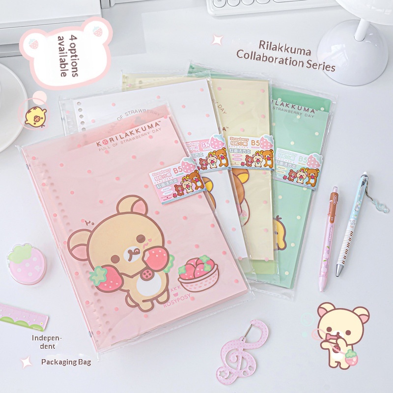 Rosyposy Korilakkuma Strawberr - Blank Sheet Music Notebook recensie en prijs